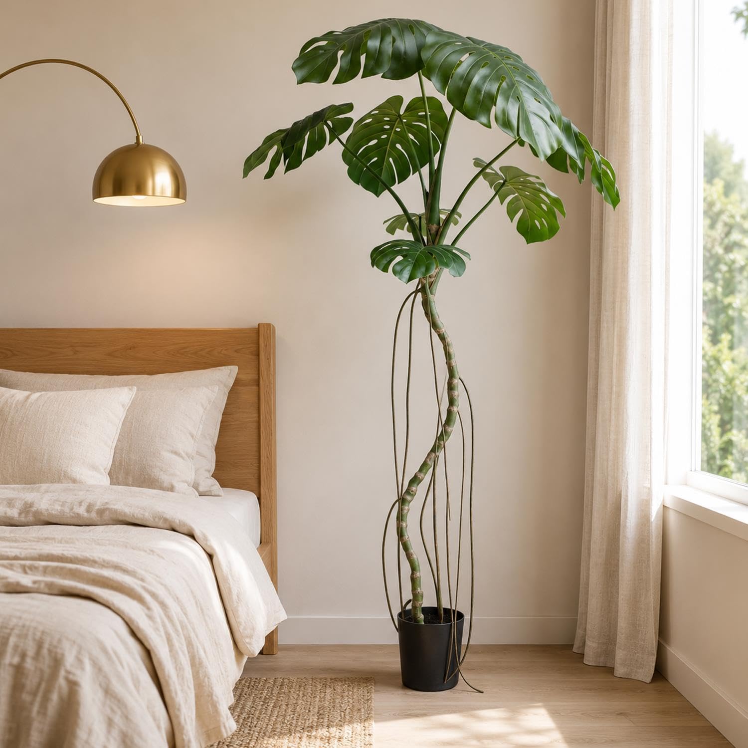 Leaf Artificial Monstera Plant
