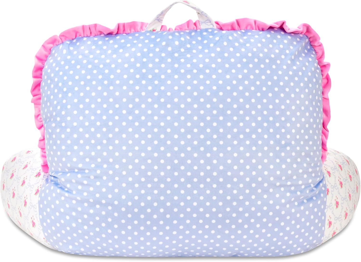 iscream Silky Soft Plush 37.5" x 15.5" Lounge and Reading Bed Support Pillow - Vintage Vibes