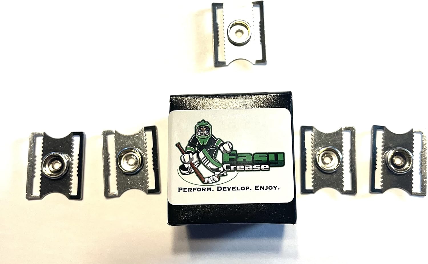 Metal Goalie Helmet Clips : Sports & Outdoors