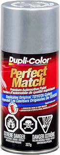 Dupli-Color CBTY15307 Perfect Match Premium Automotive Paint, Silver Metallic, 8 Ounces, 1 (Non-Carb Compliant)