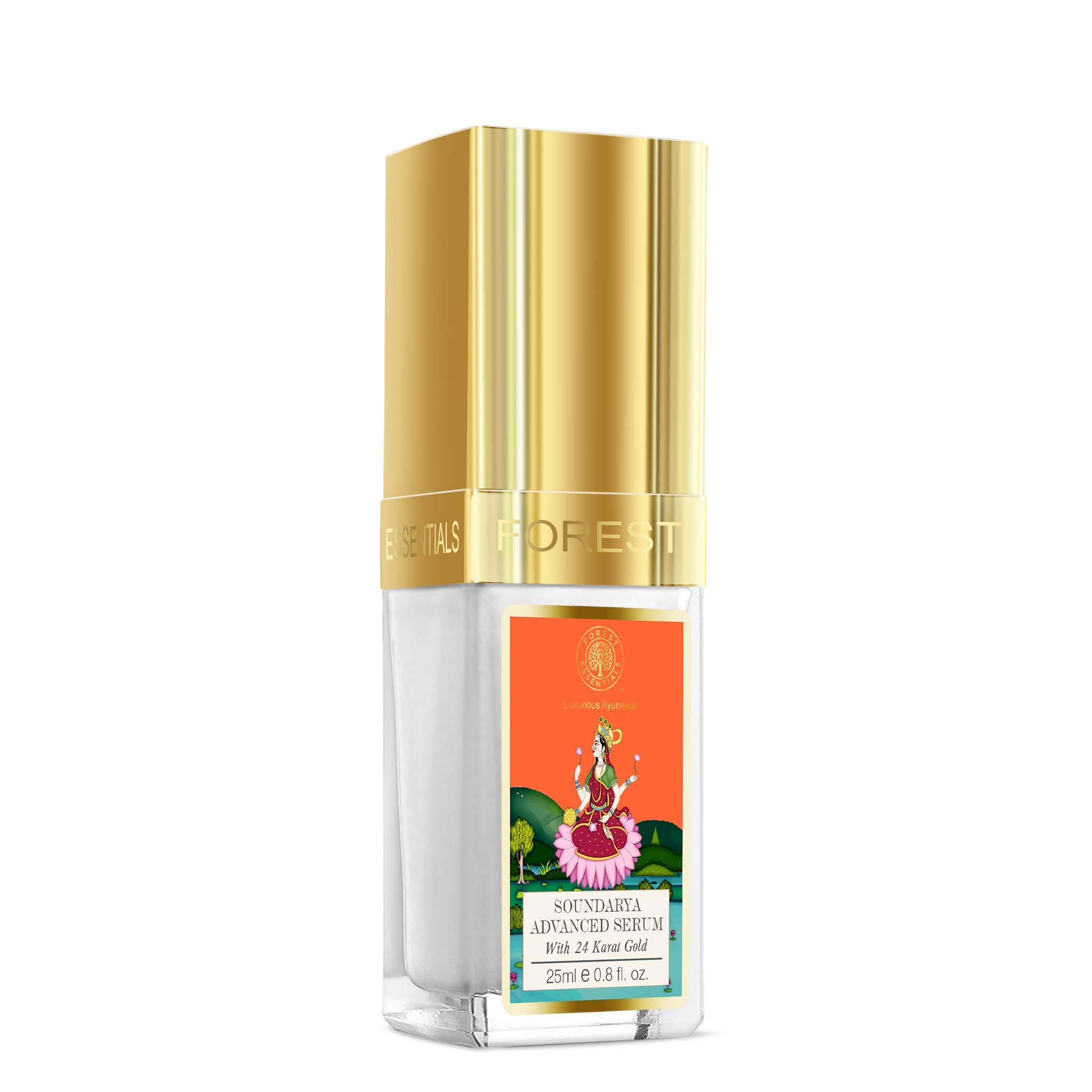 Forest Essentials Soundarya Advanced Serum with 24K Gold - 25ml by Forest Essentials