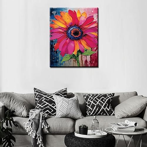 Vista 57 de Pintura artística de acuarela amarilla por número para adultos, principiantes, estudiantes, niños, regalo ideal de cumpleaños, aniversario, plantas