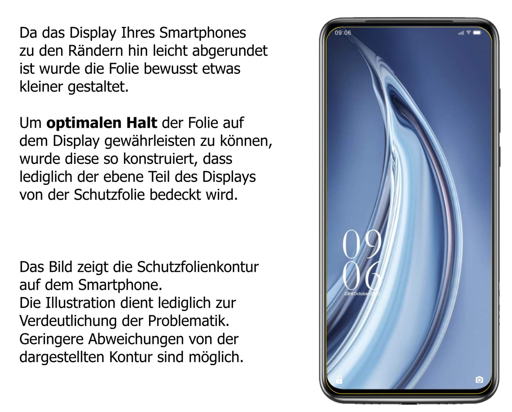 2x Pellicola per Elephone Soldier Protettiva Protezione Schermo Cristallo dipos