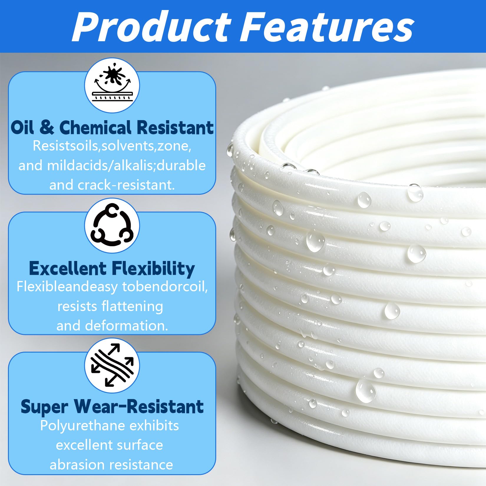 Rura PTFE Idota 10 m do drukarek 3D, rura Bowden 2,5 mm ID / 4 mm OD z obcinaczem do rur, kompatybilna z Bambu Lab A1/A1 mini/P1P/P1S/X1C