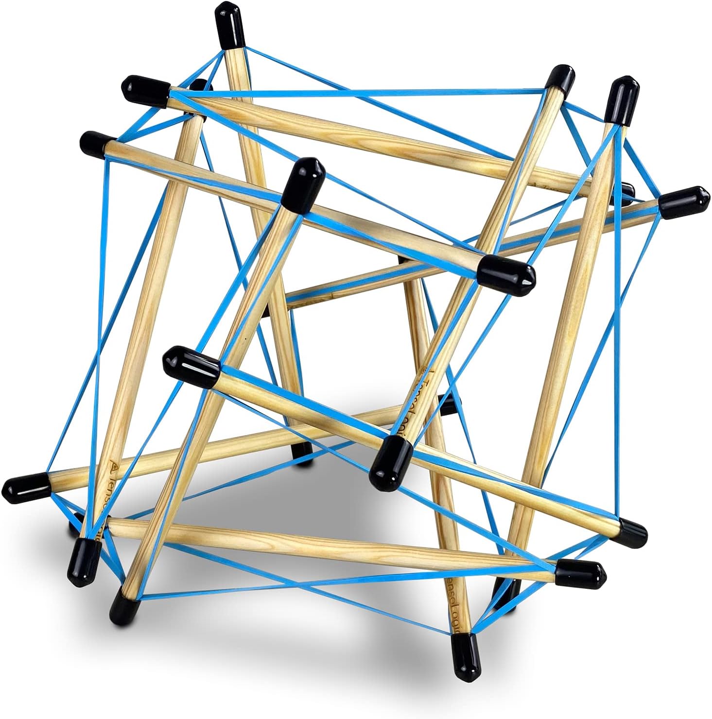 Tensologic Premium Kit, Tensegrity Model Kit, 18 Dowels, Ages 8+