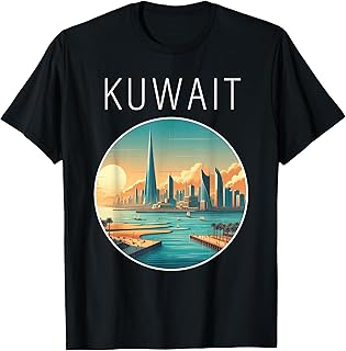 Kuwait scenery Art Deco T-Shirt