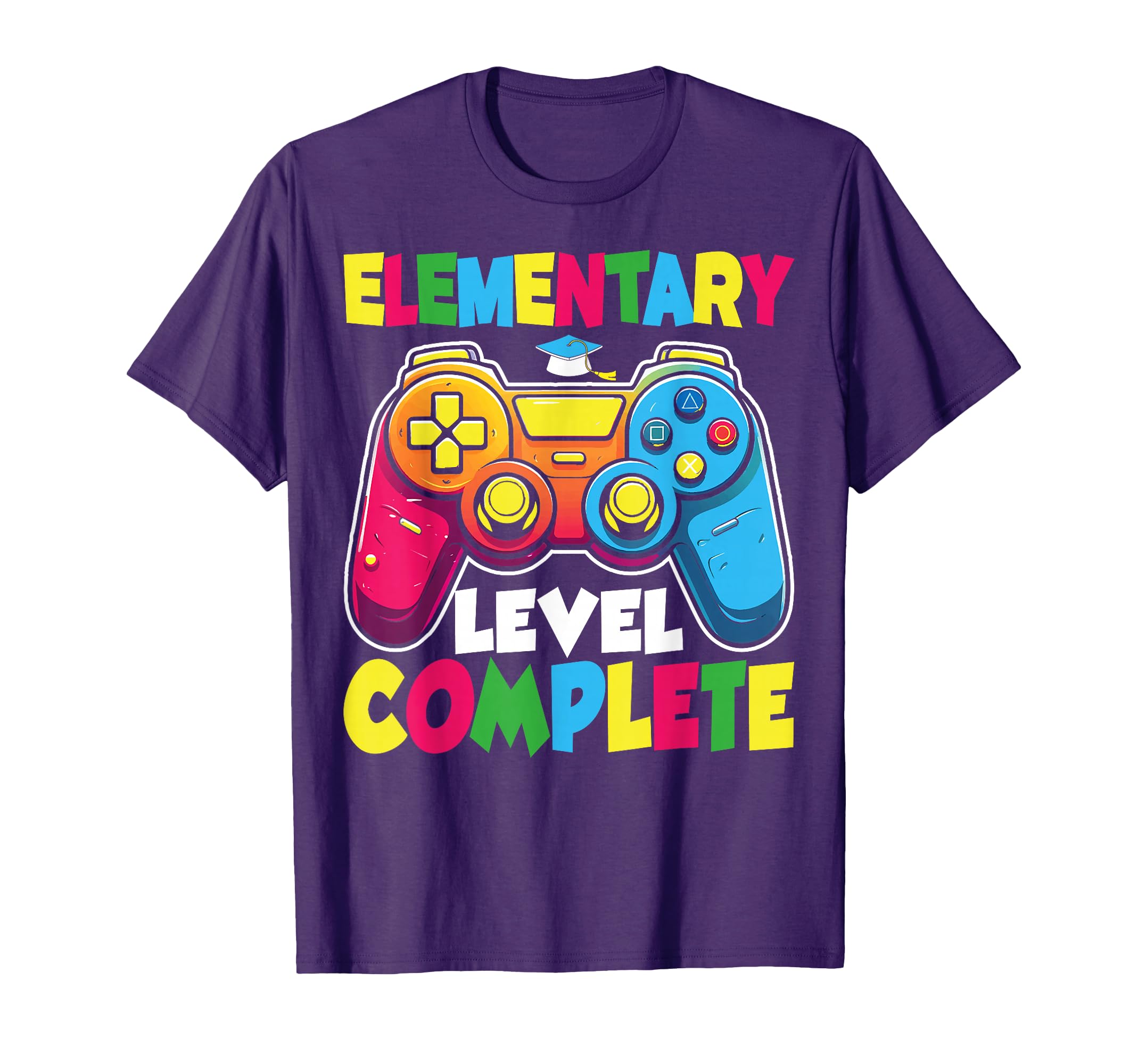 Elementary Level Complete Elementary Graduation Gamer Boys T-Shirt
