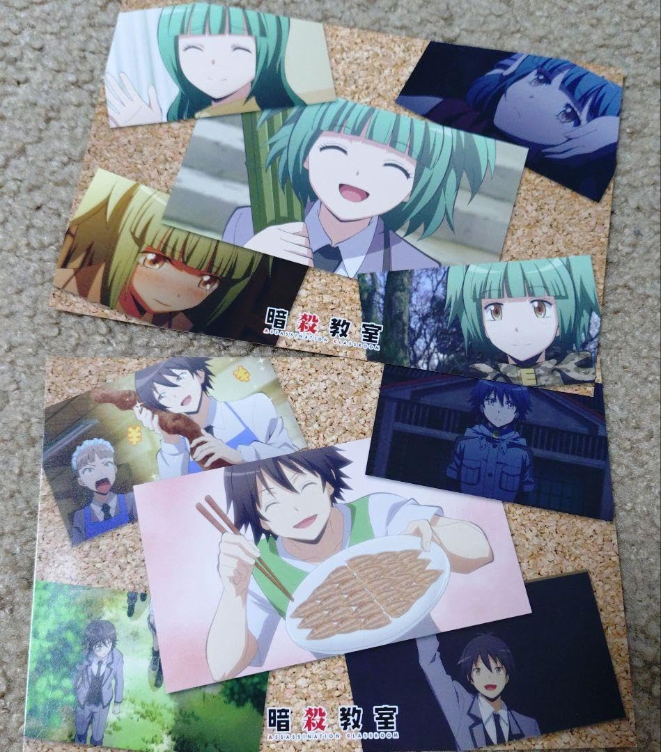 Amazon.co.jp: 暗殺教室 卒業証書風イラストカード 2種セット : おもちゃ