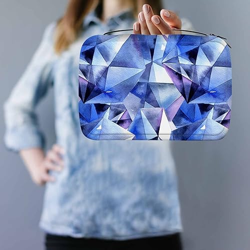 Miniatura 4 de Brújula Bolsa de maquillaje impermeable nórdico signo mágico colgante mujeres niñas Neceser bolsa de almacenamiento para cepillos cosméticos,