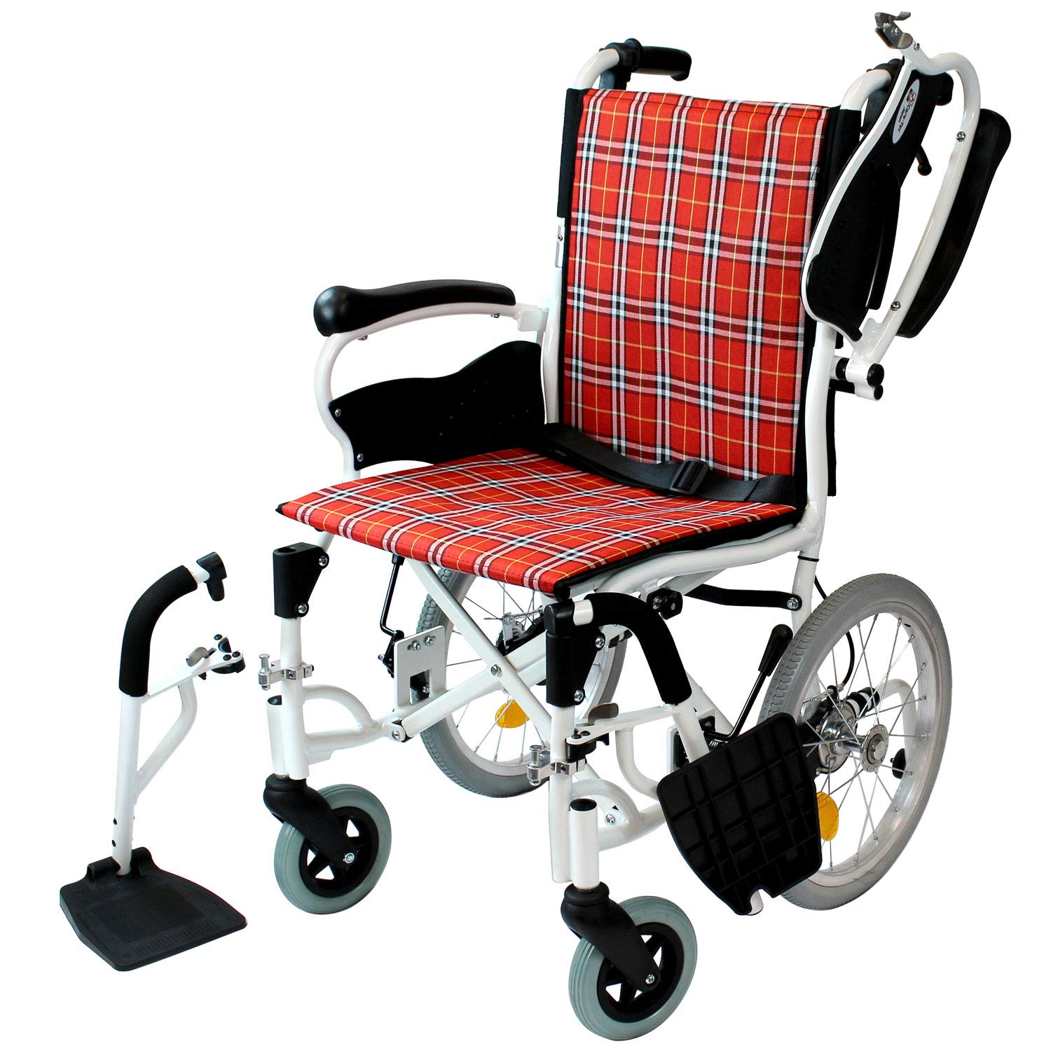 Amazon | ケアテックジャパン 介助式 アルミ製 車椅子 CAH-20SU 