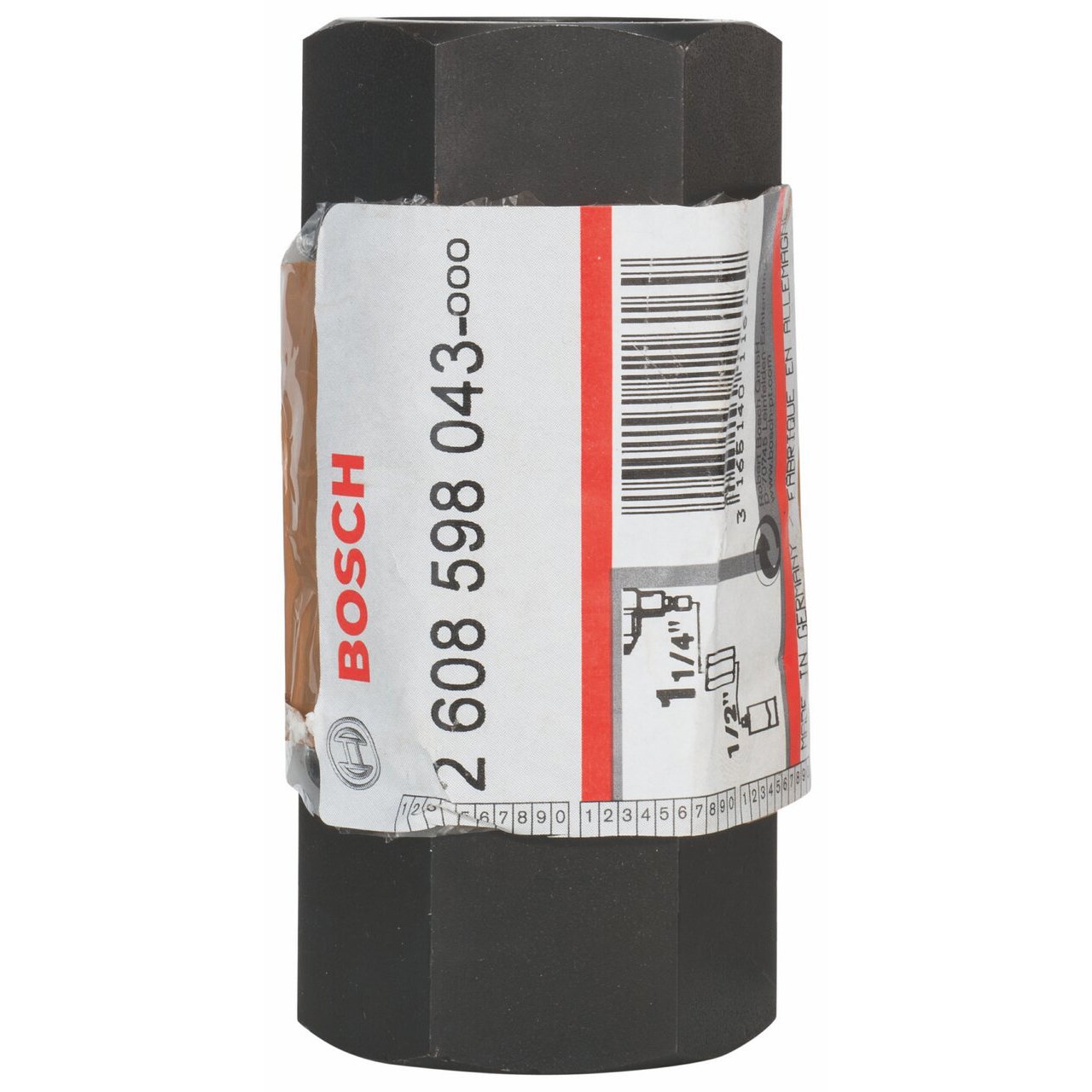 Bosch 2 608 598 043 - Adaptador para coronas perforadoras de diamante - 1 1/4" UNC, G 1/2" (pack de 1)