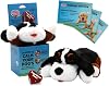 لعبة Snuggle Puppy Plus Dog مع 3 حزم حرارية وحركة جديدة تنشيط RealFeel Heartbeat. ألعاب جرو للإغاثة من القلق ، والمساعدات المهدئة ، ولعبة الراحة للكلاب للتدريب السلوكي. بيرنيز