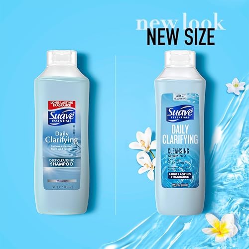 Miniatura 2 de Suave Naturals Champú Clarificante Diario 12 oz (Paquete de 4)