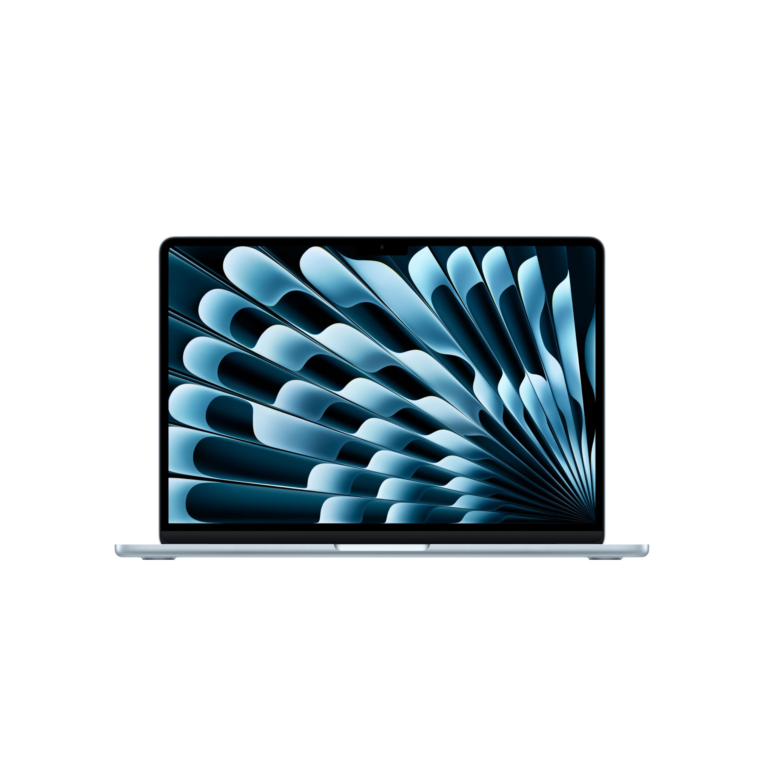 Apple 2026 MacBook Air 13-inch Laptop with M5 chip: Built for AI, 13.6-inch Liquid Retina Display, 16GB Unified Memory, 512GB SSD, 12MP Center Stage Camera, Touch ID, Wi-Fi 7; Sky Blue
