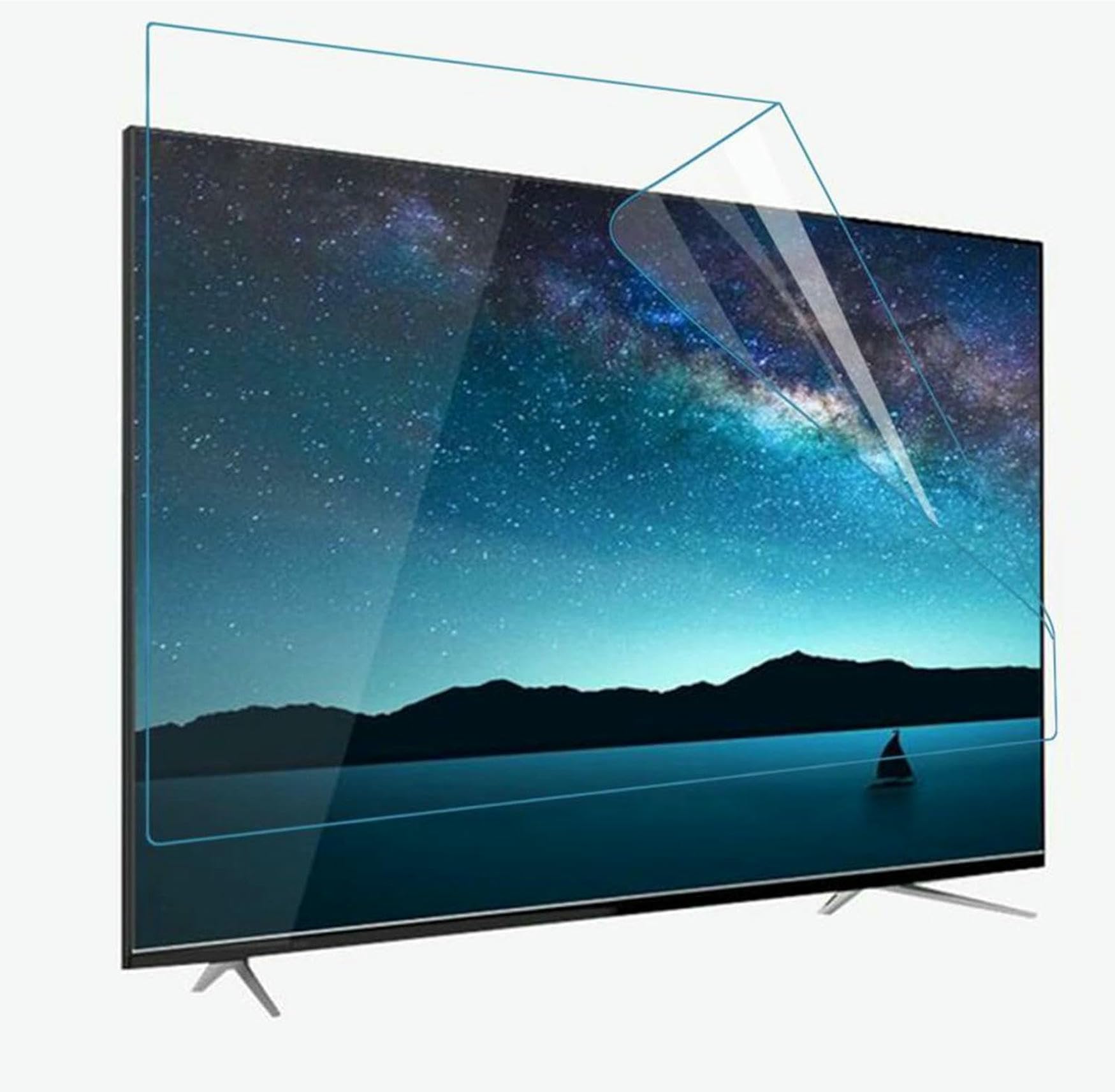 Protège-écran TV anti-lumière bleue pour soulager la fatigue oculaire 42"