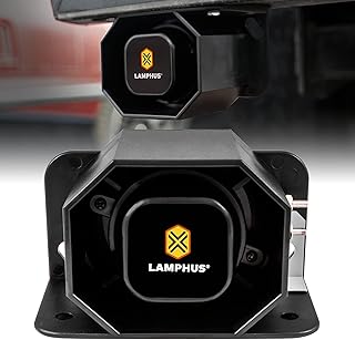 Backup Alarm Beeper for Trucks [112dB] [SAE J994 Class A] [12V - 48V DC] [SoundAlert] Reverse Back-Up Alarm for Heavy Equipment Cars Vehicles