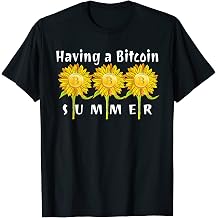 Summer FUN HODL BTC Bitcoin Cryptocurrency T-Shirt