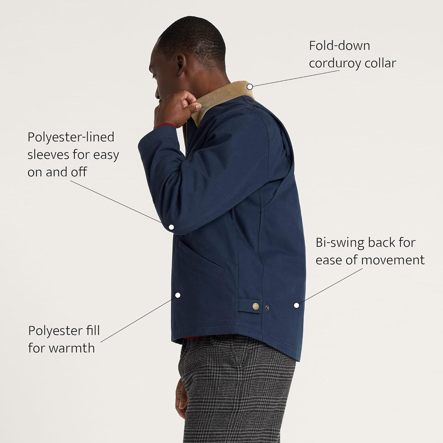 Pendleton Tahoma Men’s Trucker Jacket in Big Sky Canvas