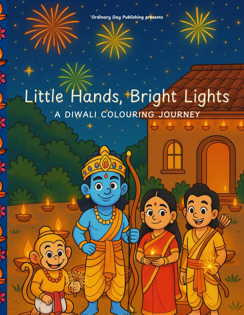Little Hands, Bright Lights: A Diwali Colouring journey