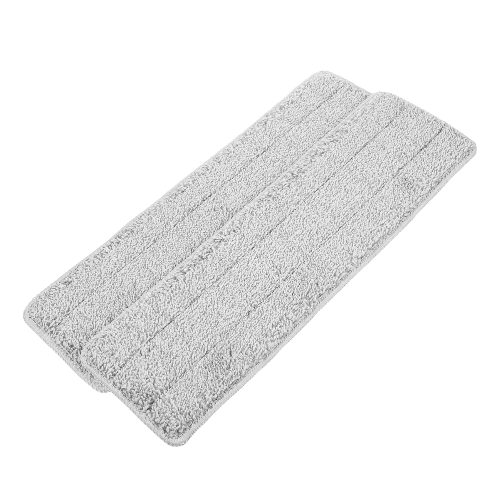 BESTYASH 3 Set Pad Ricambio per Mop Microfibra Riutilizzabili Adatti per Efficienza E Assorbimento Ottimale Compatibili con Lavapavimenti per Laminato 2 Pezzi*3