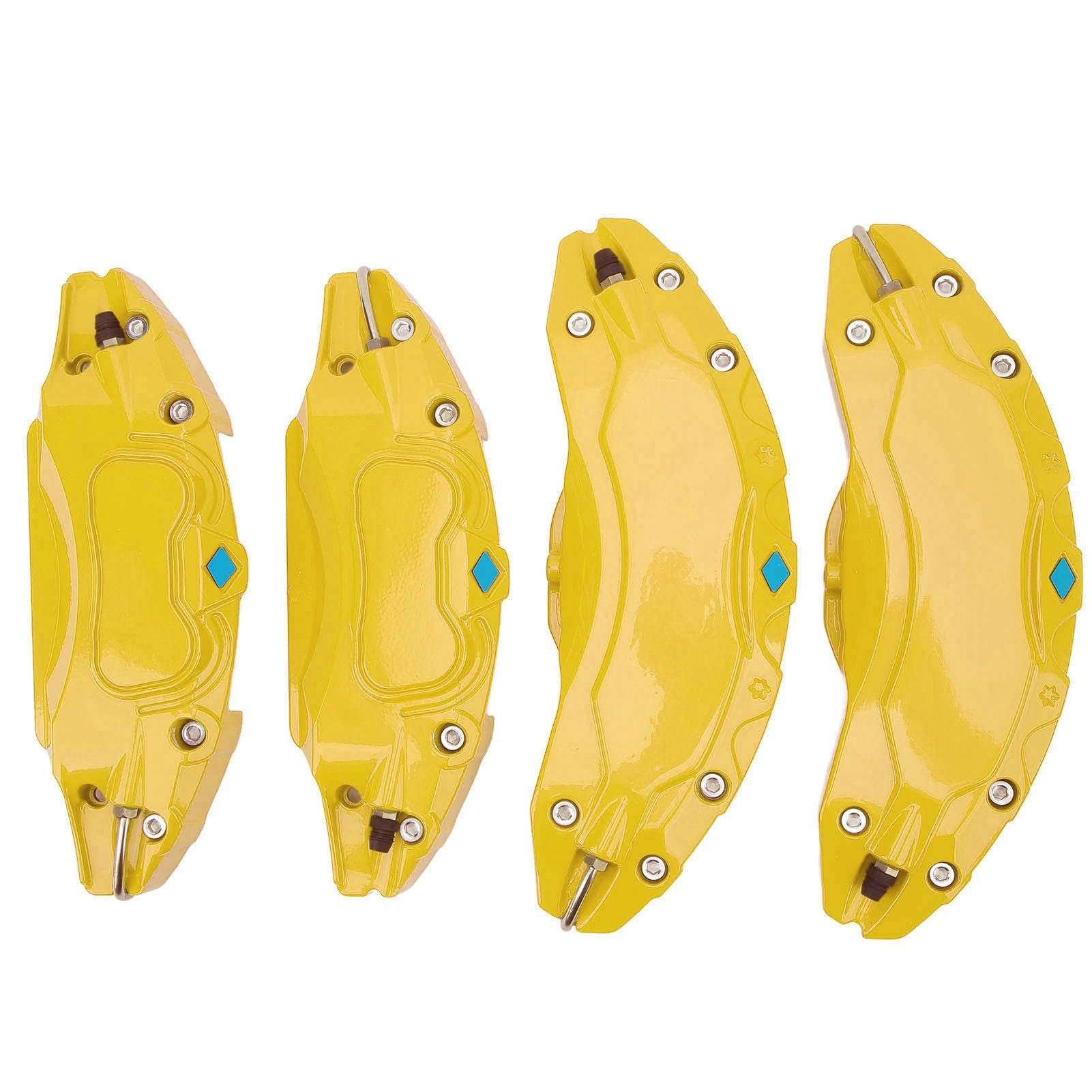 Juego de Protectores de Freno de Disco de Aluminio para Modelos 19 y 20 Pulgadas con Disipación Térmica Cubierta de Pinza para Coche para Deportivo, Estilo, Conducción Urbana