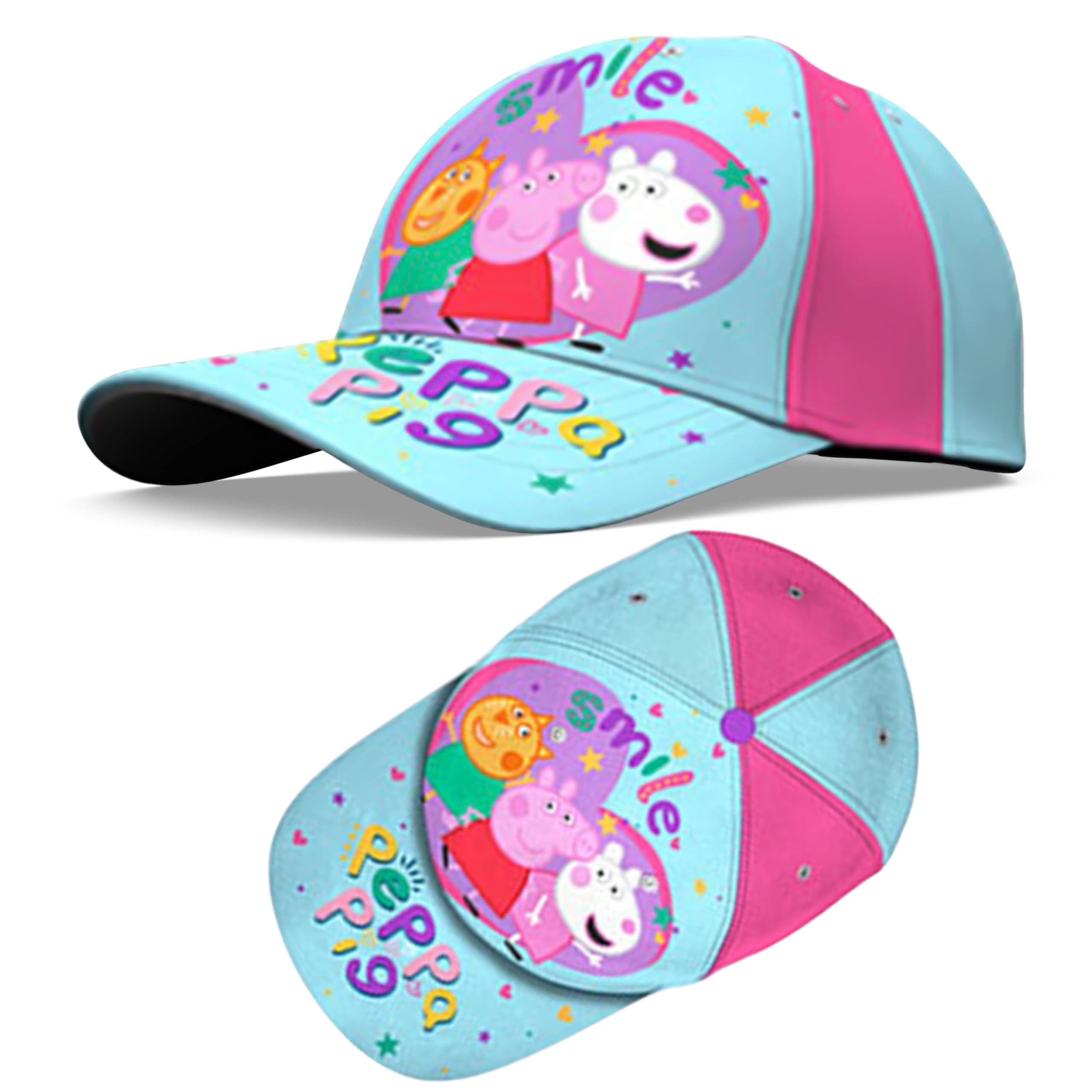 SRV HubKids Cotton Baseball Cap | Stylish | Velcro Closure Eye-Catching Hat for Boys and Girls, Perfect for Outdoor Sunny Days 3+ Years