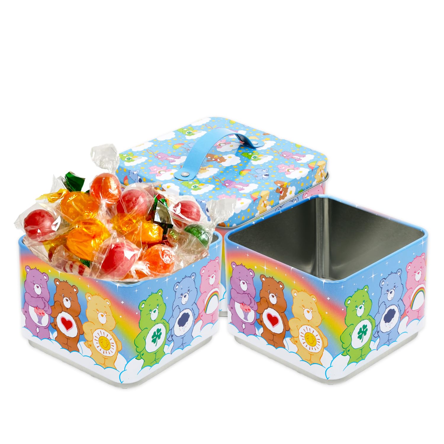Amazon.com: Care Bears Stack Store And Carry Stackable Tin Box Set