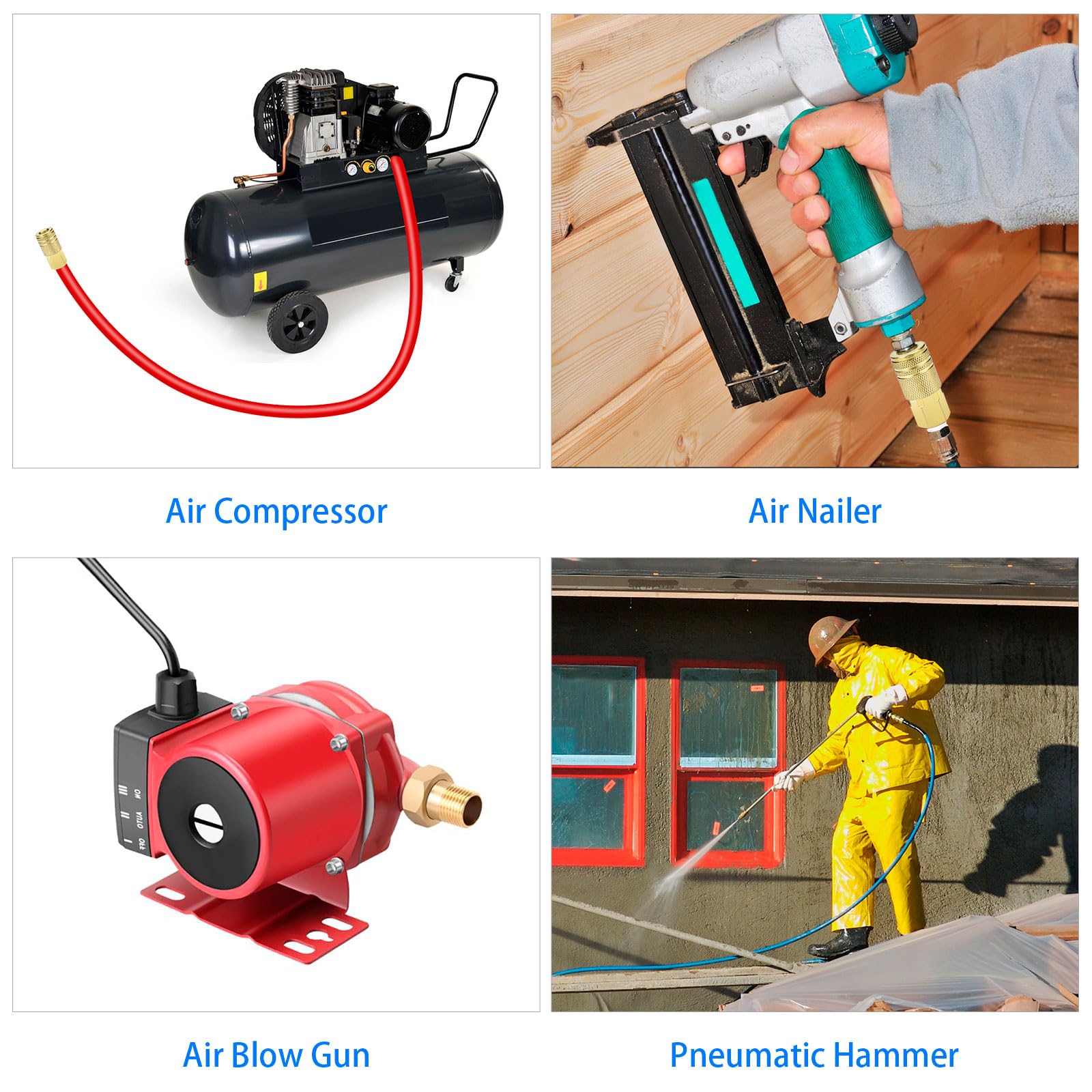 Air Hose Couplers - 2 Pack Quick Connect Fittings -5 Air Hose Couplers - 2 Pack Quick Connect Fittings -5