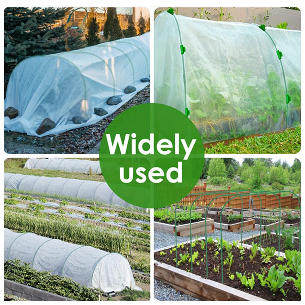 Kits de serres tunnels robustes avec arceaux de jardin pour la