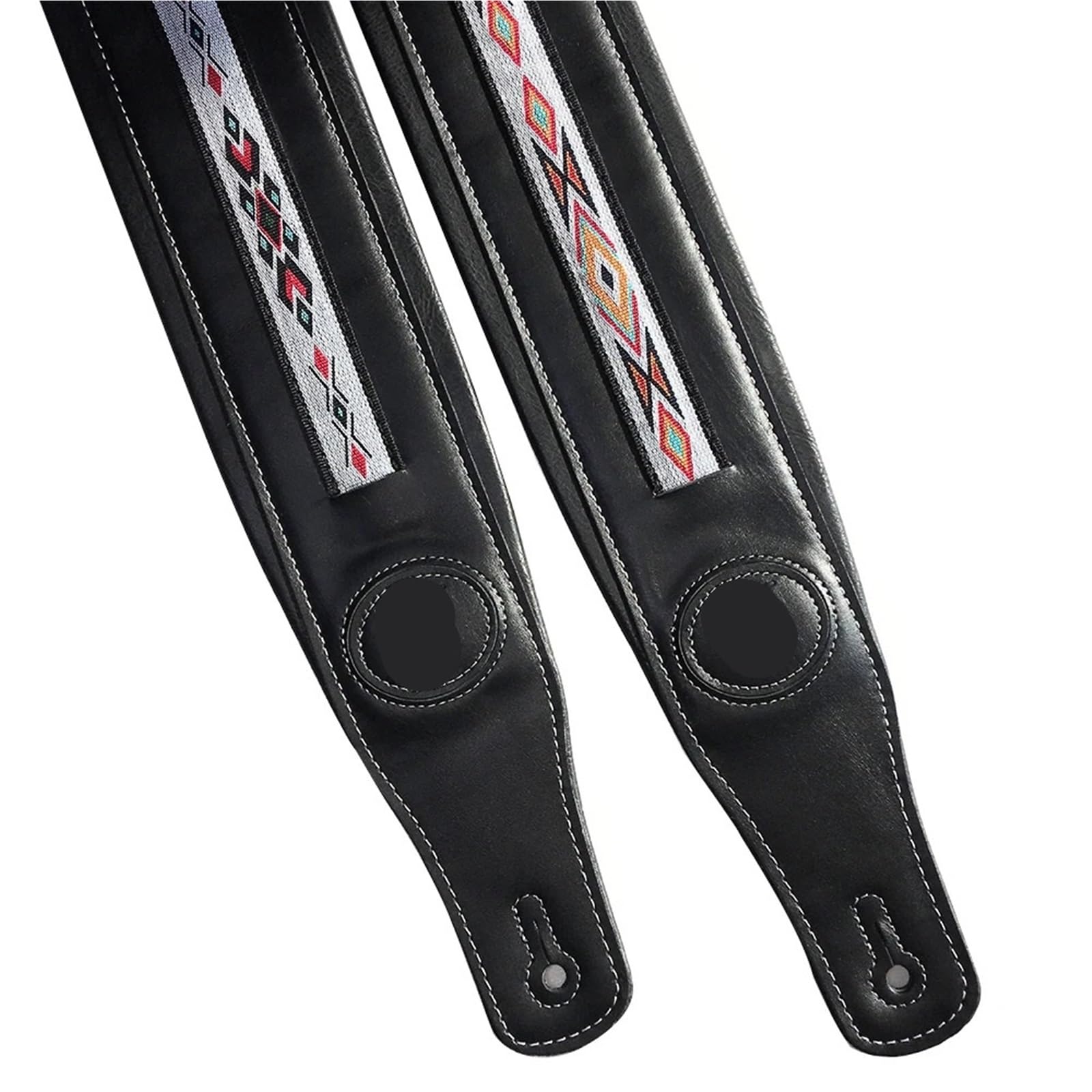 Correa de guitarra eléctrica cuero ajustable for Accesorios for instrumentos musicales Para Guitarras Bajas