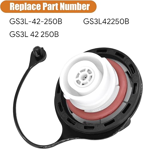 Miniatura 4 de GS3L-42-250B - Tapa del depósito de combustible para Mazda 3 2010-2013  Mazda 6 2009-2013  CX-7 2010-2012  CX-9 2007-2015 reemplaza el relleno del