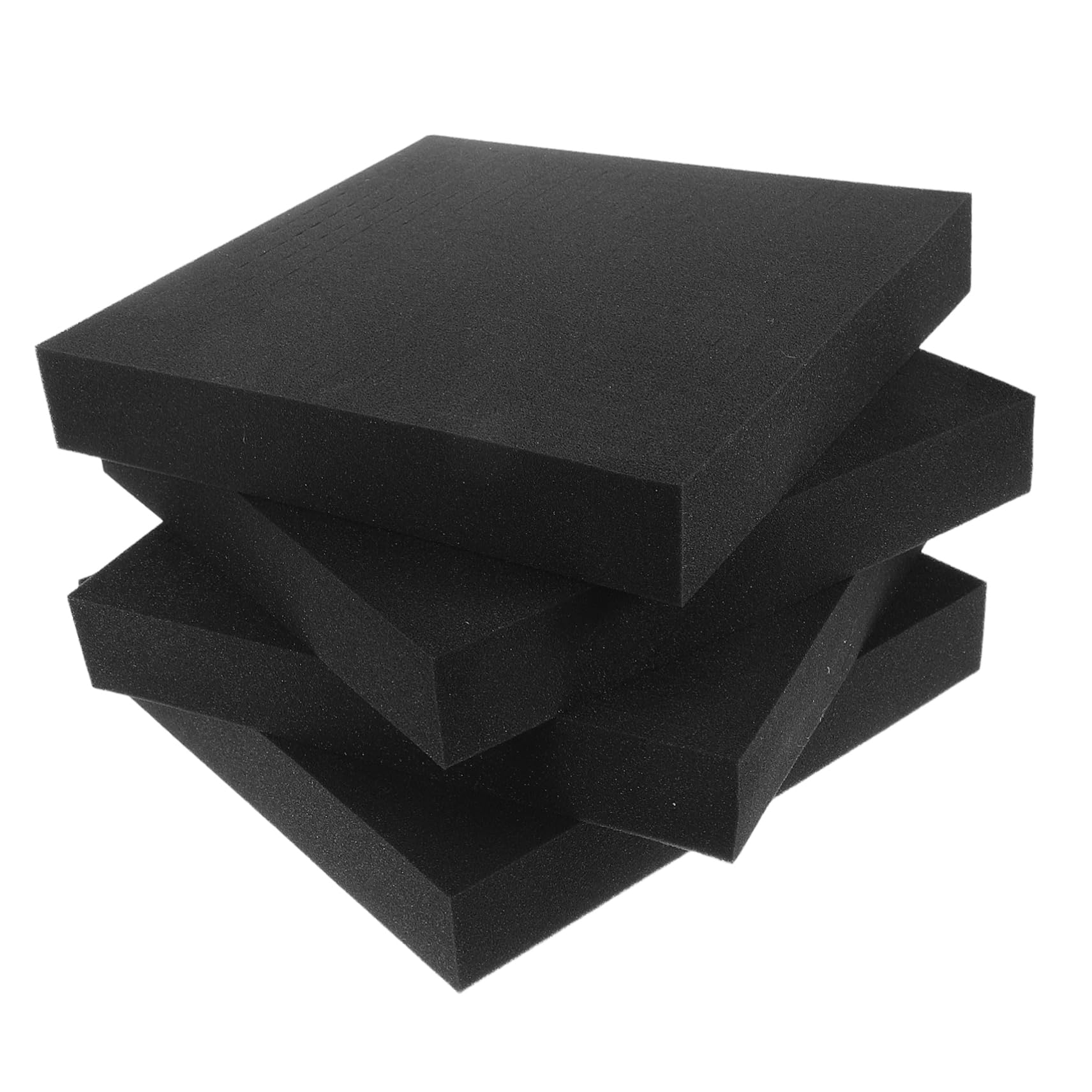 KICHOUSE High Resilience Foam Sheets 4 Pack for Tool Box Drawer Packing Storage Cuttable Hand Tear