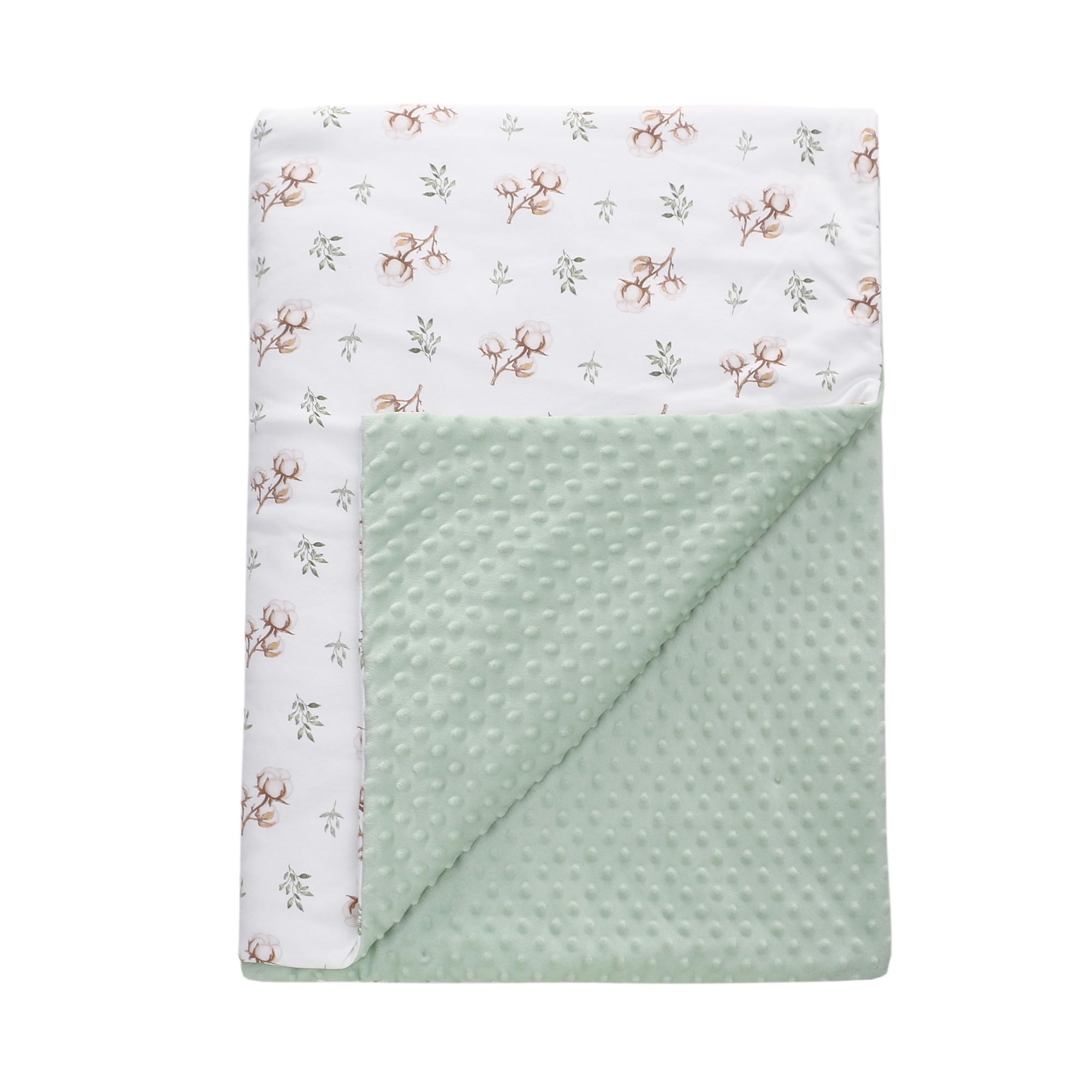Coperta Invernale per Bambini e Neonati - Tre Strati di Cotone, per Divano e Passeggino - Regalo per la Nascita, 75 x 100 cm