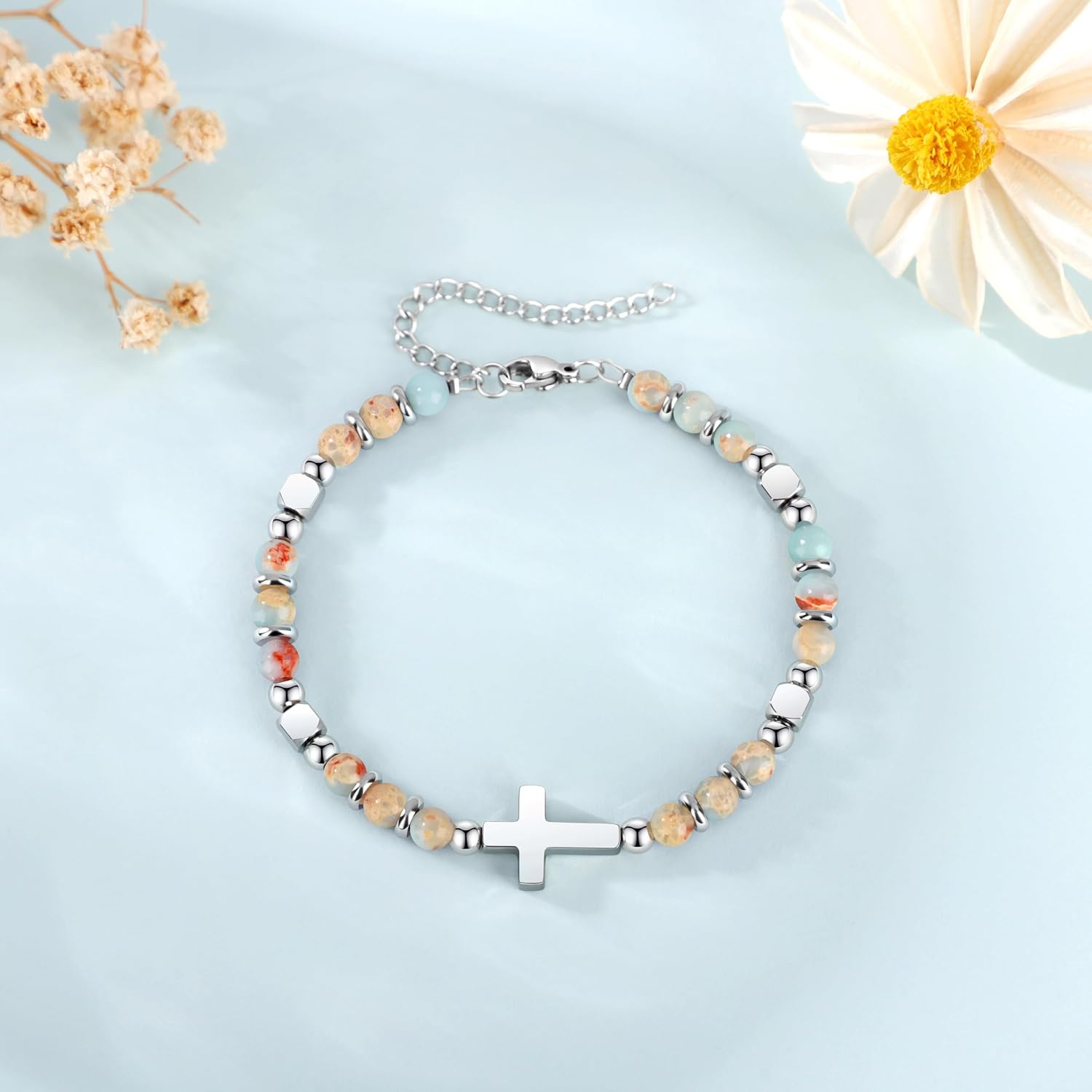 JoycuFF Teen Jewelry Bracelets for Teen Teenage Gifts Ideas Trendy Stuff, 6 8 9 10 11 12 13th 16 Year Old Birthday East Christmas Gifts