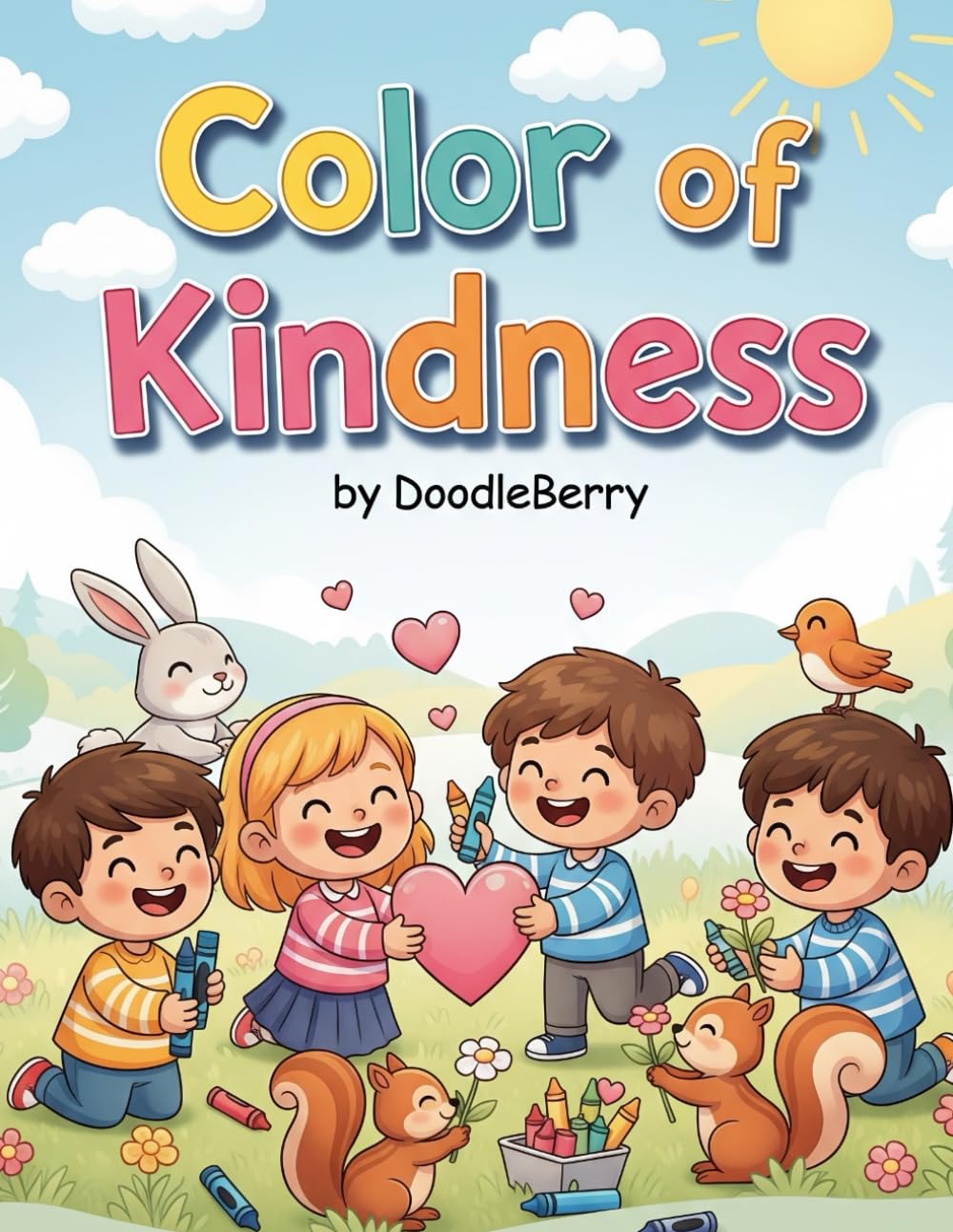 Color of Kindness: 10 heartwarming stories and coloring pages that teach love, care, and respect