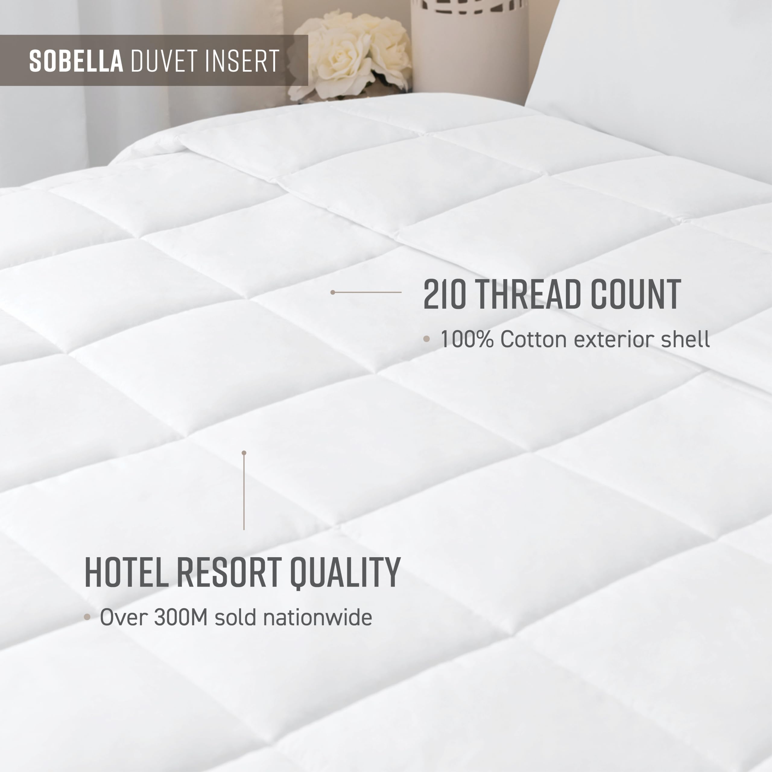 Sobel Westex Down Alternative Duvet Insert Hotel & Resort Quality