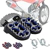 Motorcycle Foot Pegs Wider Motorcycle Foot Pedal Pads CNC for Sur Ron Light Bee S/X Talaria MX3 MX4 MX5 CRF250F 2019-2024 CRF150F 2003-2019 CRF230F 2003-2019 XR150L 2015-2019 24 XR1 25L 2010-2015