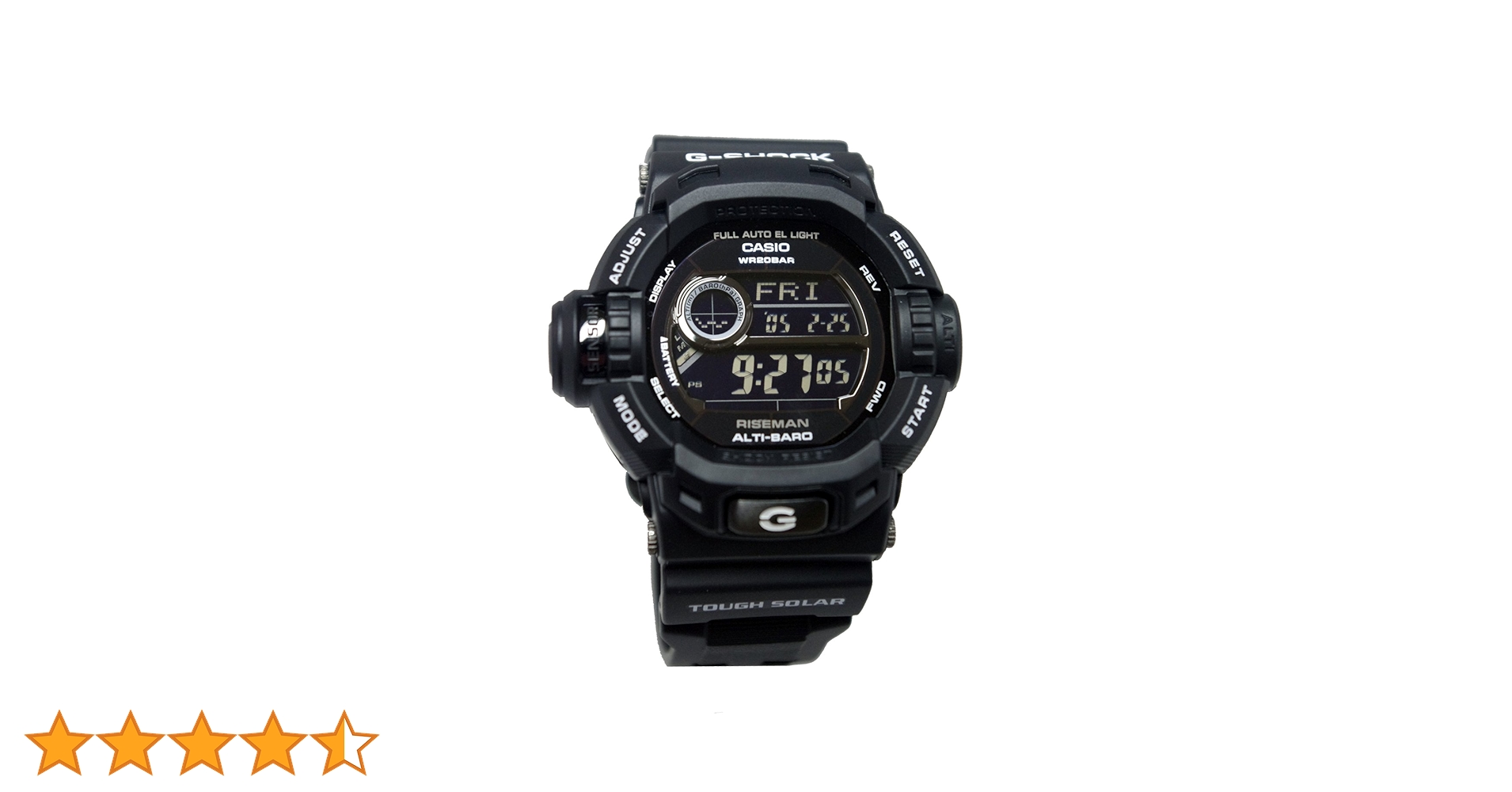 Amazon.co.jp: カシオ G-Shock Riseman 多機能デジタルブラック