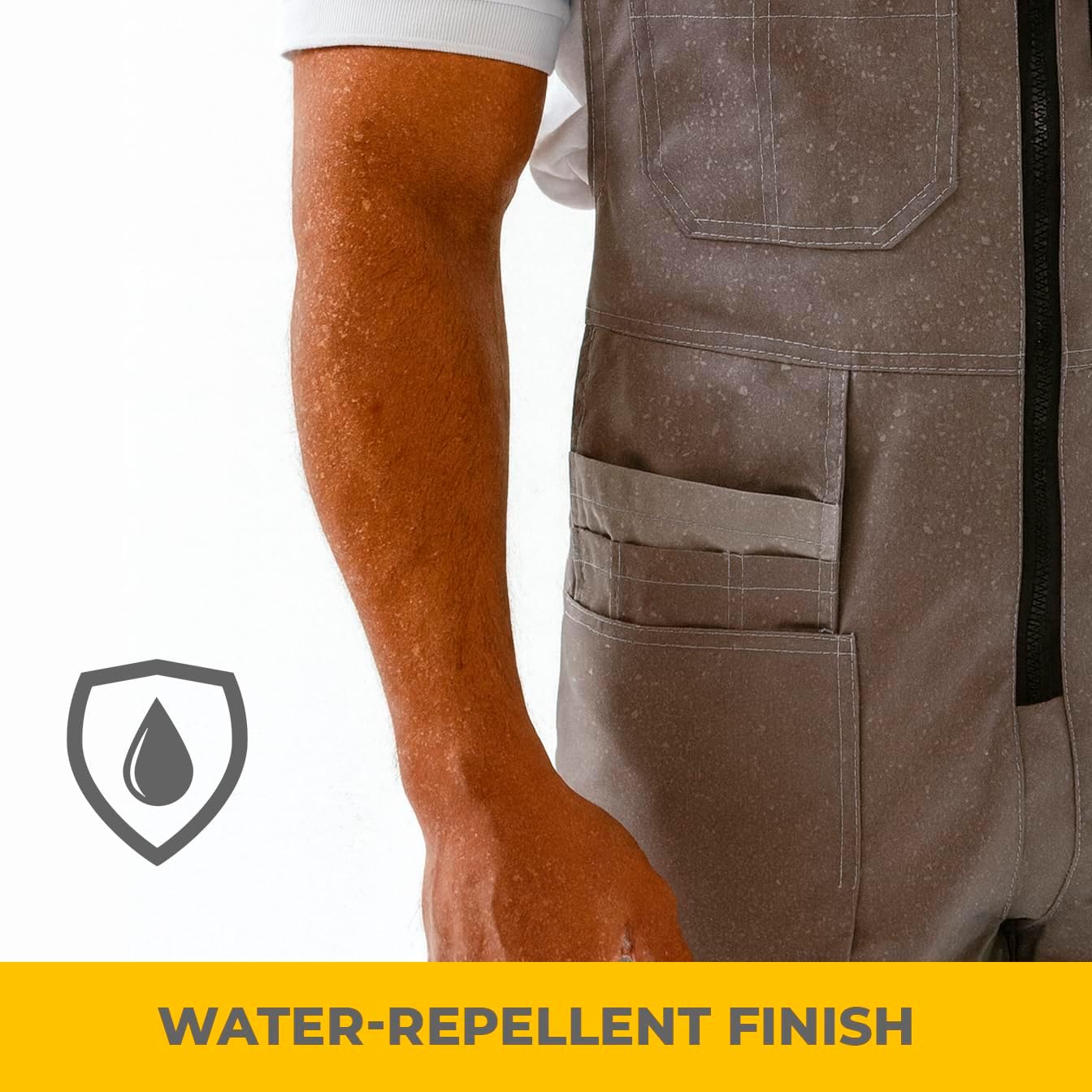 Bib Overall Professional - Breathable - Knee Reinforcement pockets – Waterproof - Tear-resistant