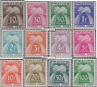 France P81-P92 (Complete.Issue.) 1946 Postage Stamps (Stamps for Collectors)