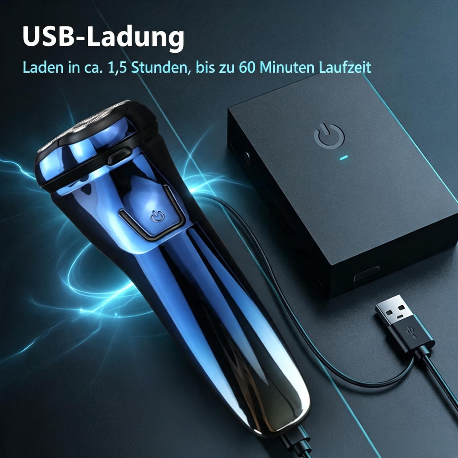 oryzon Herrenrasierer V1 Pro (Blau)