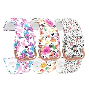 Silicone Bands Compatible for JeeJTek TGW008 TGW101 OYV TGW101 Zakotu Y66 Kuizil T70 Uaue T60 Replacement Wristbands Bands
