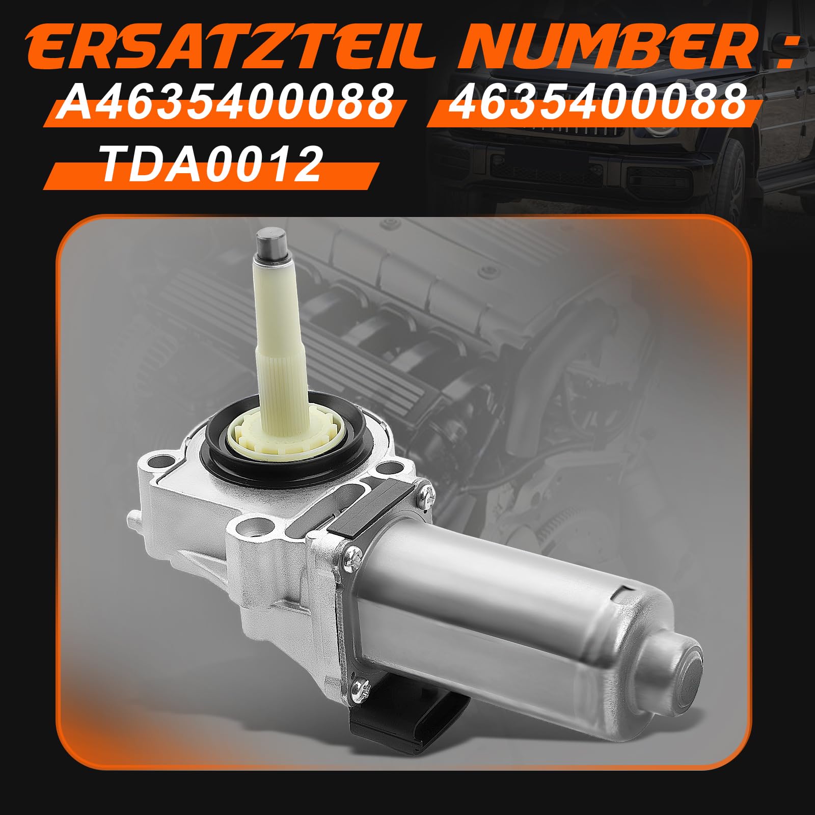 Caja de transferencia para Mercedes-Benz 200 230 250 300 500 GE 250 300 GD 359 TurboGD G36 AMG G300TD G320 G350 G500 1989-Hoy #A4635400088,
