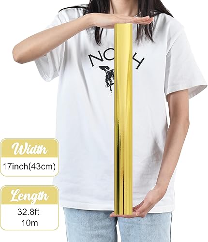 Miniatura 32 de BEISHIDA Rollo de papel de regalo metálico negro, 17 pulgadas x 32.8 pies, papel de regalo para múltiples ocasiones Negro -,plateado,Champán,Azul