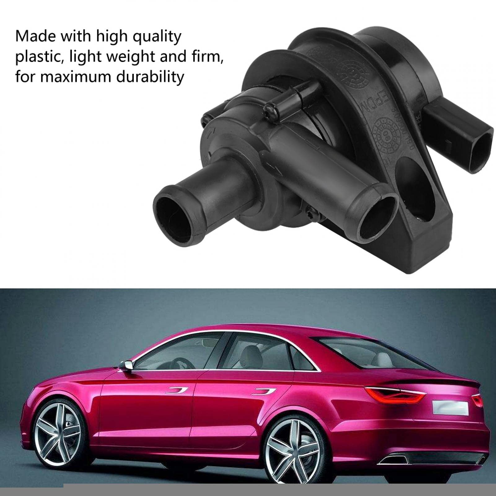 Pompa Acqua Di Raffreddamento Ausiliaria 1K0965561J - Ricambio Per Motore Auto - Adatta Per Volkswagen, Audi A3, Q3 E Altri Modelli 2.0T - 3