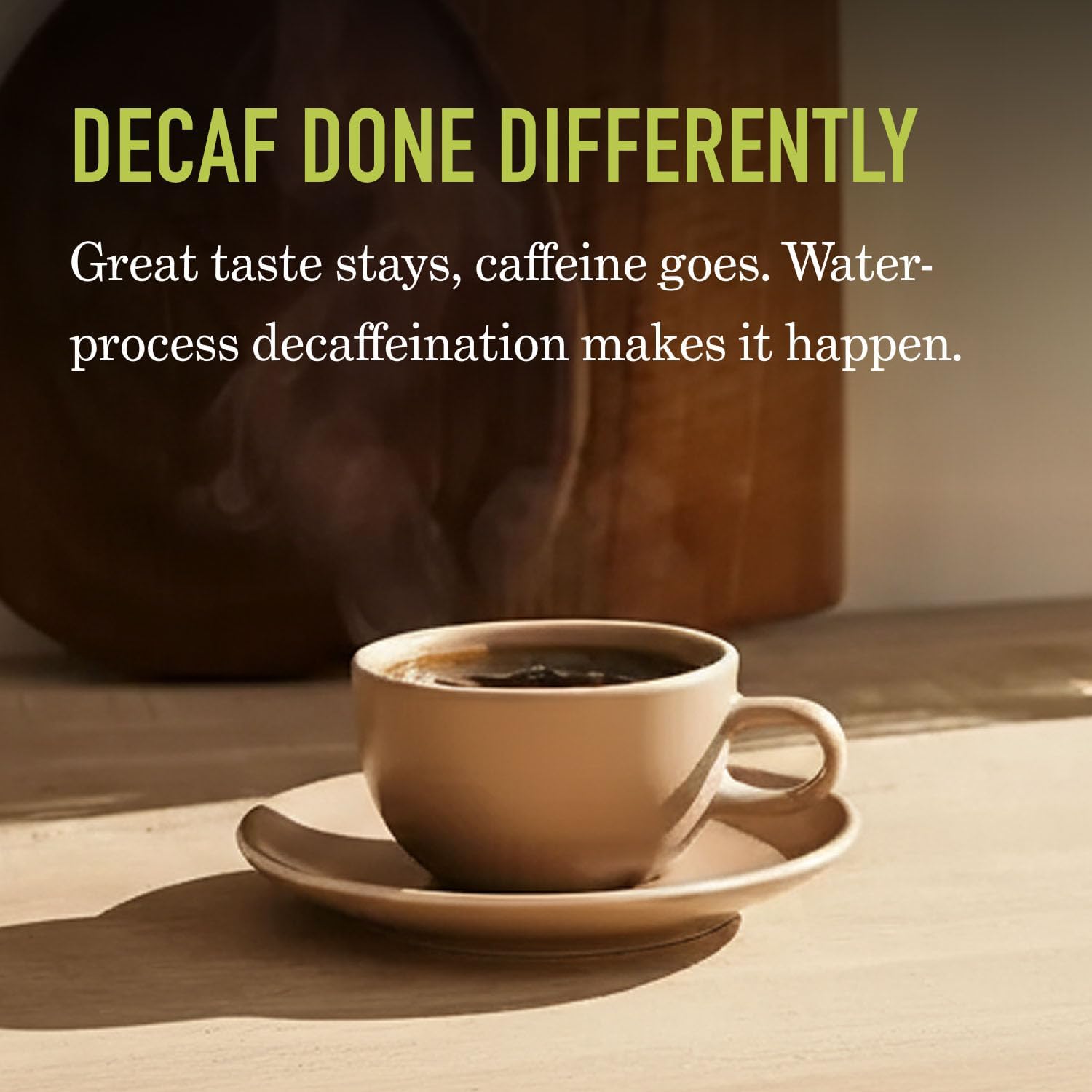 , Dark Roast Ground Coffee, Decaffeinated Araa Coffee -