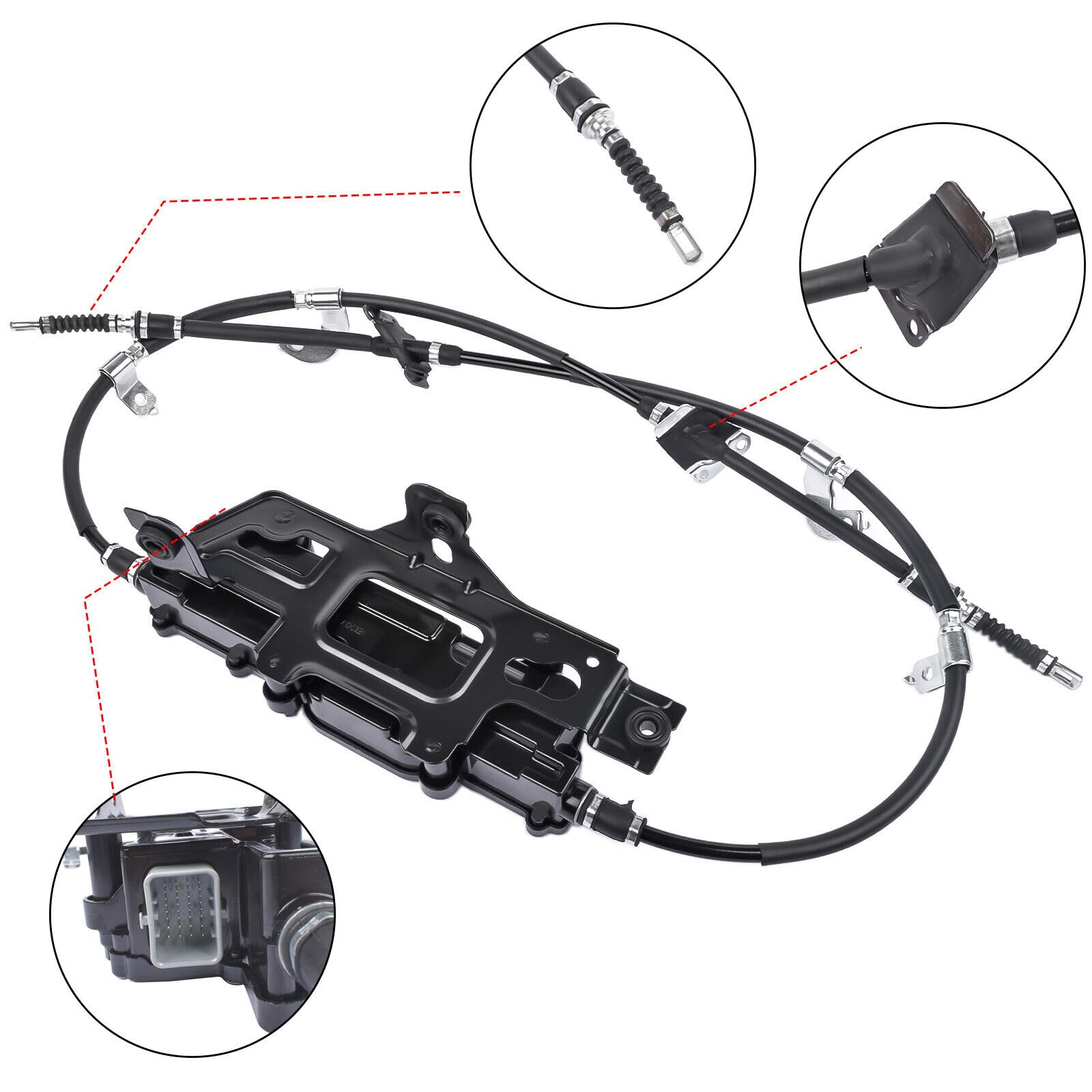 Handbremse Stellmotor 59700-B8800 59700B8800 Kompatibel mit Santa Fe XL/Sport 2017-2019 2.0 3.3L 4WD
