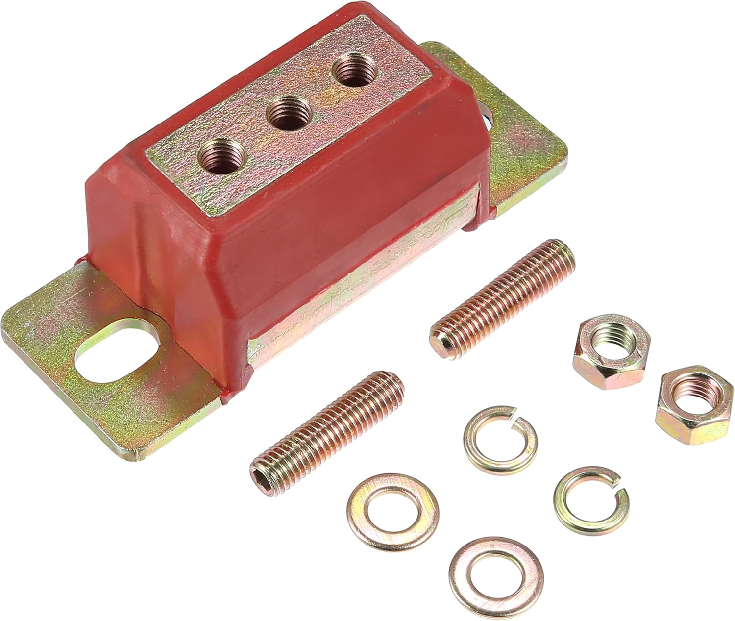 X AUTOHAUX Polyurethane Transmission Mount Kit for GM for Jeep Models 1958-2002 Mount Front Replace 7-1604-BL