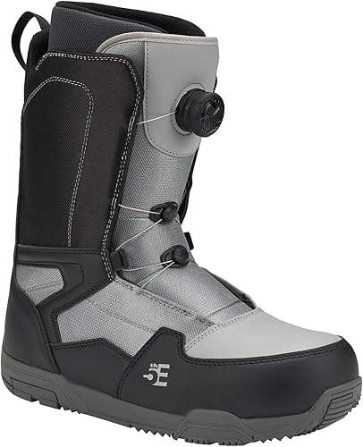 Miniatura 12 de 5th Element ST - Botas de snowboard con cordones y dial para hombre - Negro, compatibles con fijaciones de snowboard con correas - Forros