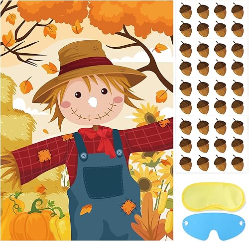 Miniatura 12 de Hooqict Juego de Poner la Cereza en el Helado Juegos de fiesta de cumpleaños para niños, decoración de fiesta temática de helado, suministros